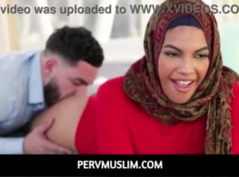  المراهقة المسلمة البكر في الحجاب تمارس الجنس مع أخوها زوج الأب - مايا فاريل